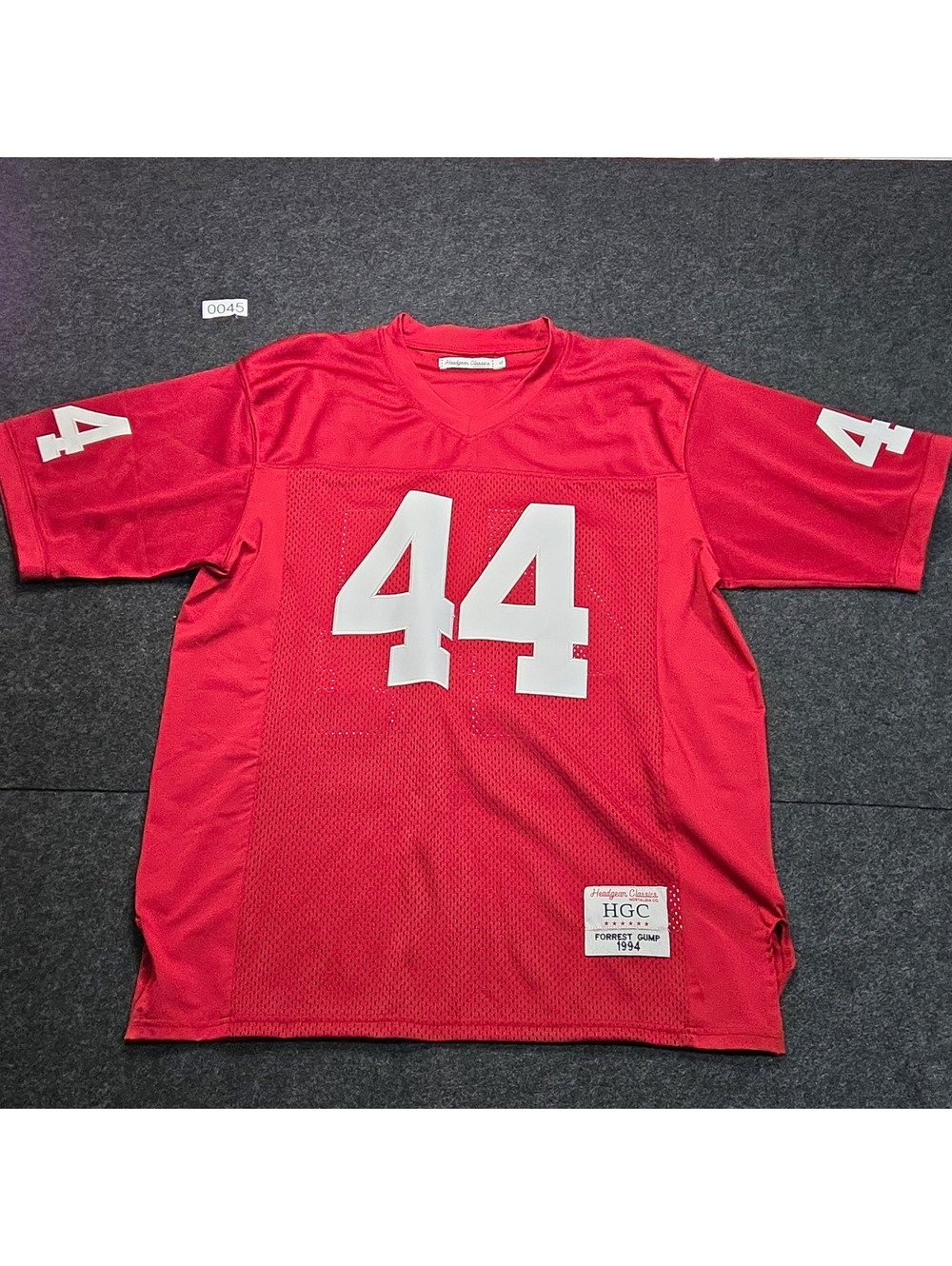 Alabama Crimson Tide Vintage Forest Gump #44 Shirt Tom Hanks Movie, XL